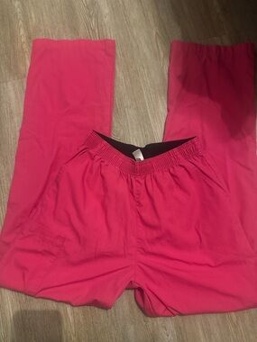 Women's Maevn Hot Pink Scrub Pants
